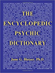 Book Cover: Encyclopedic Psychic Dictionary by June G. Bletzer